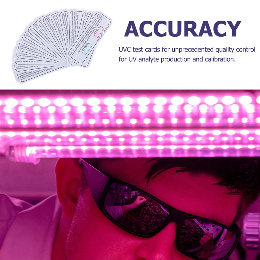 Uv Intensity Test Labels Mua ULTECHNOVO UVC Light Test Card, UV Intensity Test Card | 3-in-1 UV ...