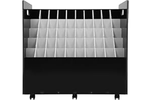 Macahimia Blueprint Storage Rack,Mobile Roll File Cart,Blue Print Storage Organizer for Architectural Drawings, Construction 