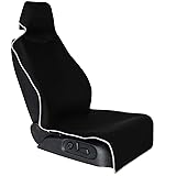 SEIUCAN Car Seat Cover, Non-Slip Breathable Waterproof Neoprene Pet Car Seat Pro