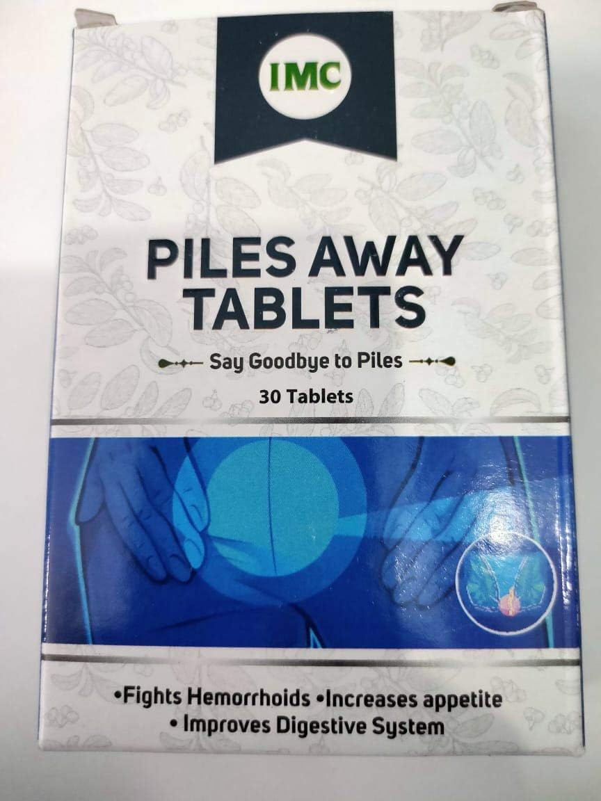 GRAVITY SOLUTIONS IMC Piles Away Tablets (30 Tabs)