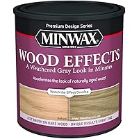 Minwax 402140000 Wood Effects, Weathered Gray, 1 Quart