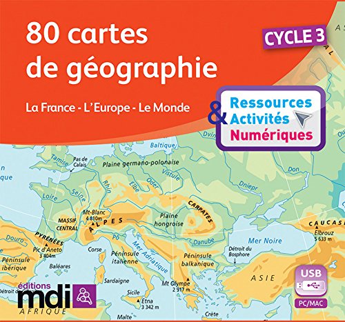 80 cartes de géographie