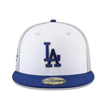 dodgers fitted trucker hat