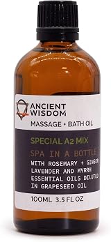 Ancient Wisdom A2 Mix Massage Bath Oil 100ml Joints Limbs Muscle Strain Relief view 5