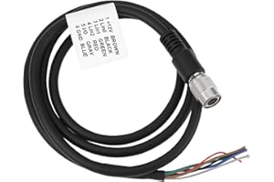 OTOTEC High Flex 6 Pin Cable HR10A-7P-6S Compatible with Hirose Compatible with Basler GIGE AVT CCD Camera, 1M Open End Conne