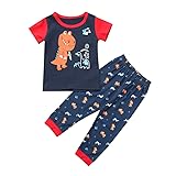 2Pcs 6M-4Y Toddler Baby Boy Girl Short Sleeve