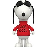 Super7 Supersize Peanuts Snoopy Joe Cool - 12" Peanuts Action Figure with Fabric Clothing Classic Cartoon Collectibles and Retro Toys