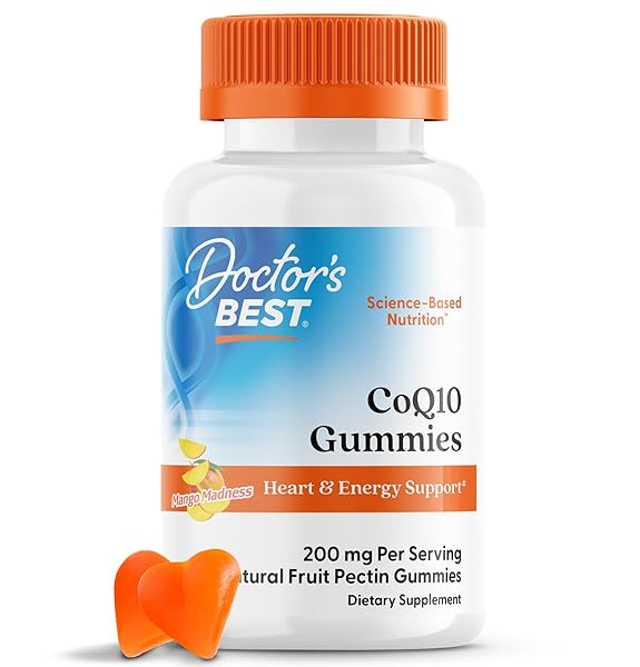 DOCTOR’S BEST COQ10 GUMMIES 200 MG, COENZYME Q10...