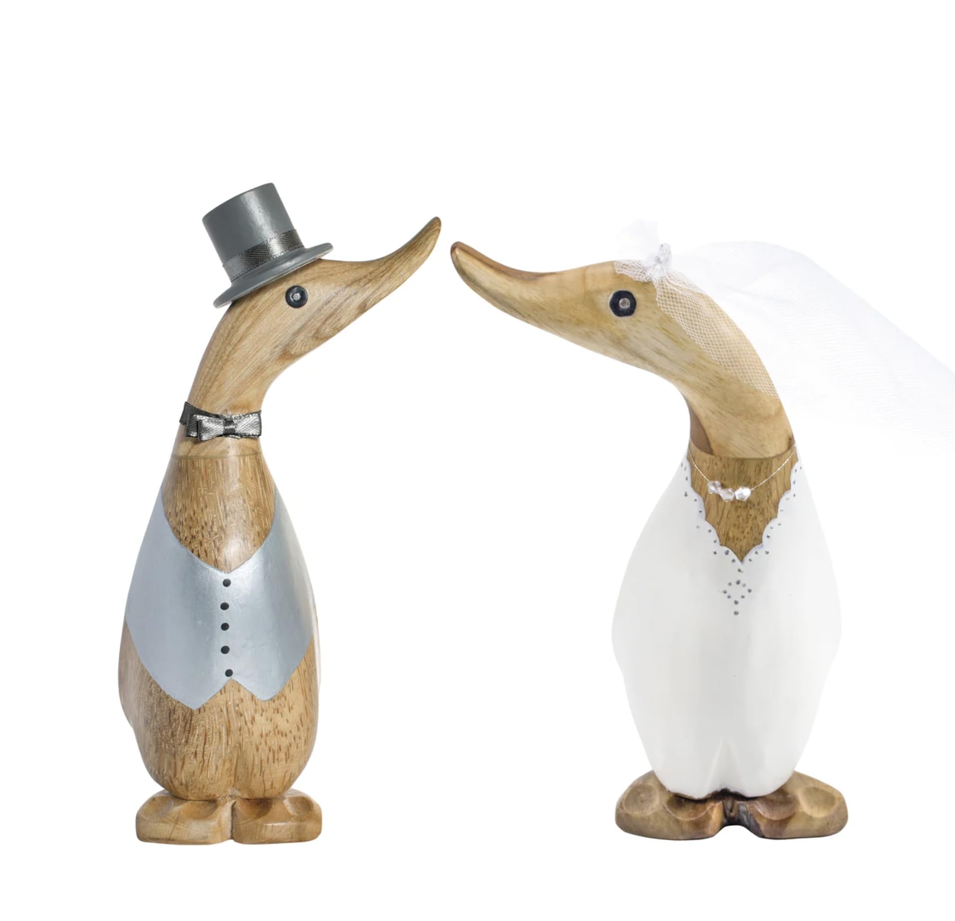 DCUK Wedding Ducks. Bride and Groom Ducks from