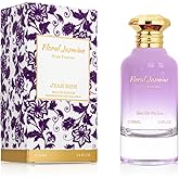 Jean Rish Floral Jasmine Perfume for Women Eau De Parfum, Long-Lasting Luxury Fragrance, Made In USA - Bergamot, Orange, Jasmine, Vanilla Scent - 100ml / 3.4 oz