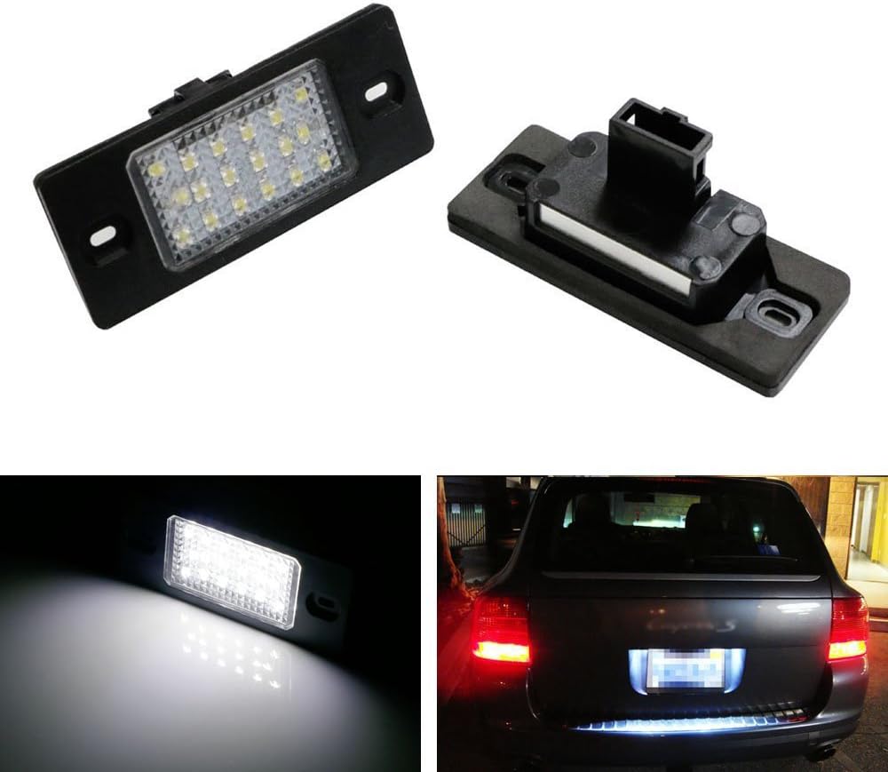 1 Pair License Plate Number Light Lamp for Fabia 6Y From 1999 License Plate Light Fabia 542 545 YETI