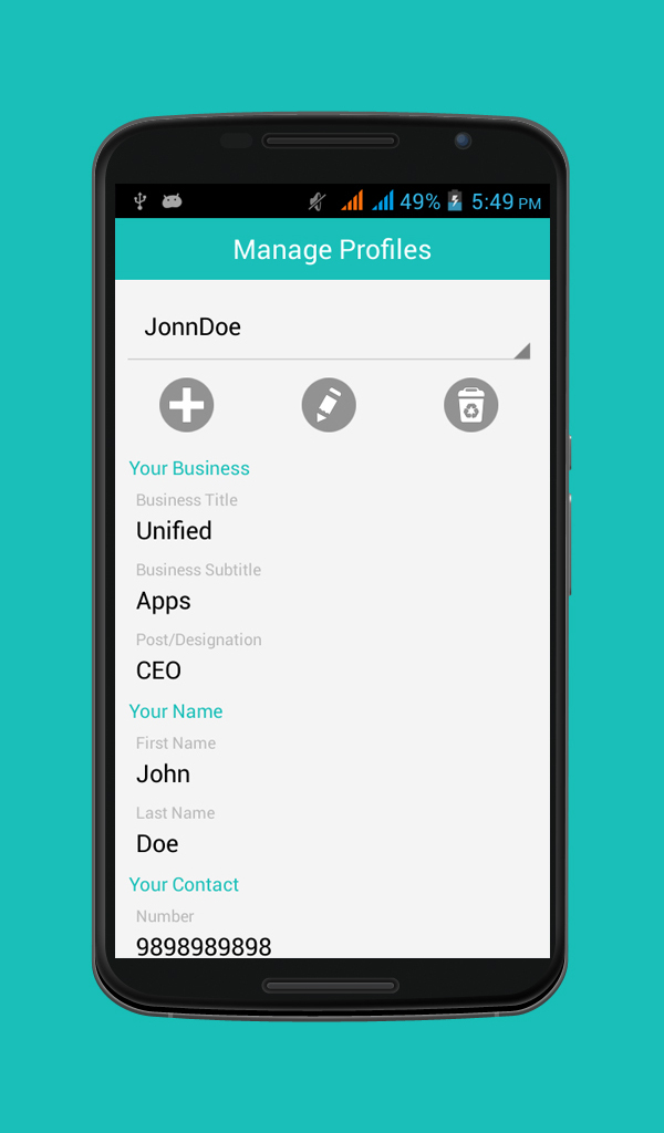 Business Card MakerAmazon.esAppstore for Android