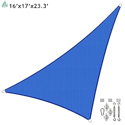 SunnyRoyal 16'x17'x23' Heavy Duty Sun Shade Sail