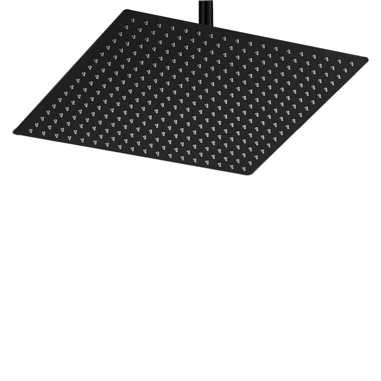 BESy 16 Inch Rain Shower Head, 16" Square Rainfall & High Pressure ...