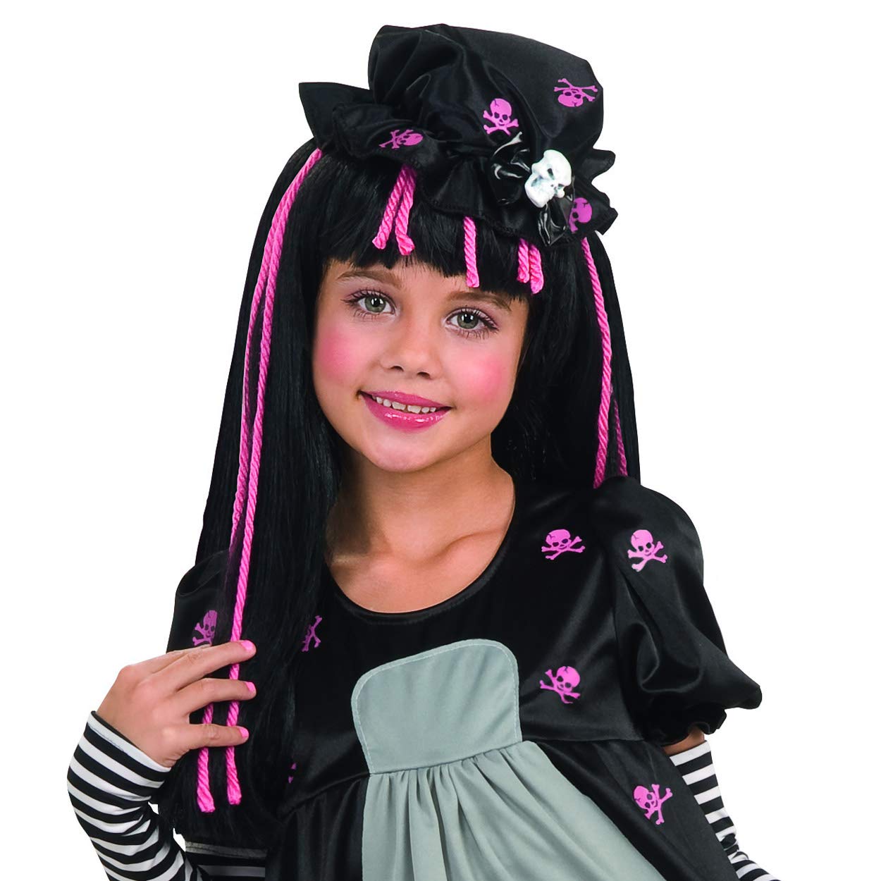 Disney – i-52559 – Dolly Fancy Dress Wig – Black