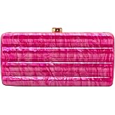 NUSTTAL Women Acrylic Clutch Purse Marbled Evening Shoulder Bag for Wedding Cocktail Party Prom