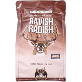 Whitetail Institute Ravish Radish Deer Food Plot Seed, High Production Annual Forage Radish Seed Varieties to Attract and Hold Deer Throughout Fall and Winter, 2.5 lbs (.25 Acre)