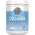 Garden of Life Grass Fed Collagen Peptides Powder Unflavored Collagen Powder for Women Men Hair Skin Nails Joints, Hydrolyzed Collagen Protein Supplements, Collagen for Women & Men, 28 Servings