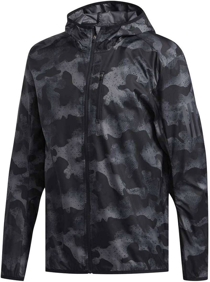 adidas Men's Own The Run Hooded Jacket : Clothing