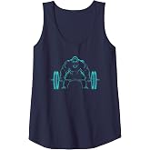 Gorilla Weight Lift Silverback Gorilla Tank Top