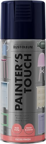 Rust-Oleum Painters' Touch Sprays Navy Blue Gloss 400ml view 6