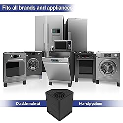 4Pcs Anti Vibration Pads for Washing Machine, Stops