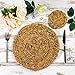Argon Tableware Water Hyacinth Weave Placemats - 3 Designs Available - Set of 6 - Sea Grass