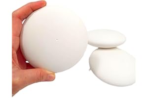 Stones for Painting 3 inch (3 stones), Smooth Rocks for dotting art, Mandala Arts stones and Crafts, Decoration