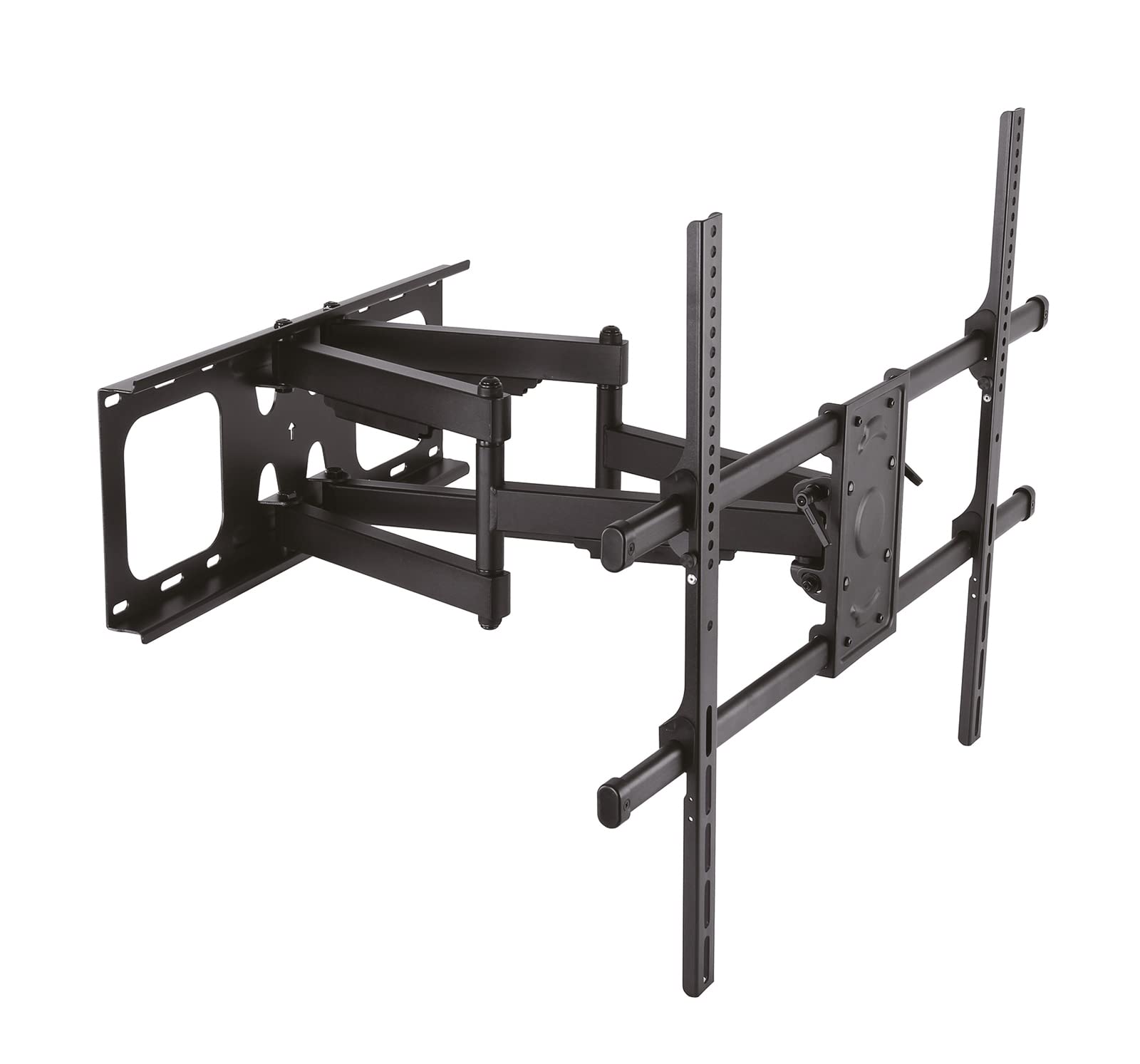 Value | Solid Articulating Wall Mount TV Holder | Up To 228.6cm (50" – 90") | Black