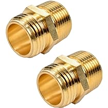 Lot De 2 Connecteurs Femelles Rapides Pour Tuyau D'arrosage Extensible - Raccord De Remplacement Bleu, Avec Embouts - 13