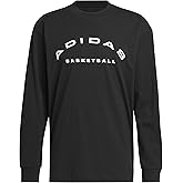 Adidas Mens Select Long Sleeve Basketball T-Shirt