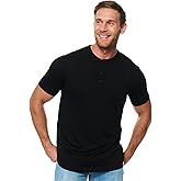 Merino Wool T-Shirt Mens - Short Sleeve Merino Wool Shirts for Men Sport Lightweight Thermal Base Layer Hiking Tshirt