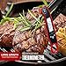 FoodOmeter Meat-Thermometer Instant Read Digital Thermometer for Grilling, BBQ, Food, Candy, Cooking and Kitchen (1 Pack)        