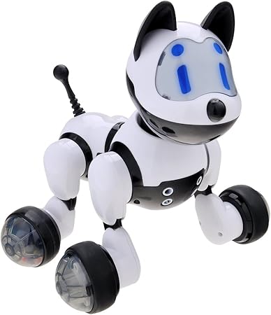 Amazon Yaoyun 電子ペット 犬 電動ロボット おもちゃ 人の言葉を理解できる電子犬 電池式 電動ロボット おもちゃ