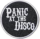 Panic At the Disco Heavy Metal Punk Rock Music Band Logo Patch Sew Iron on Embroidered