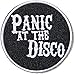 Panic At the Disco Heavy Metal Punk Rock Music Band Logo Patch Sew Iron on Embroidered