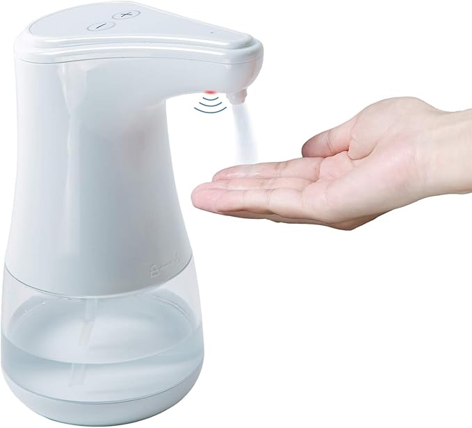 esonmus Automatic Touchless Spray Liquid Dispenser with Infrared Motion Sensor, 2 Level
