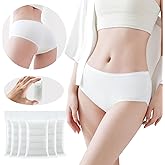 35 pcs Women's Disposable Underwear for Travel Ladies Briefs Maternity Panties Hotel Spa Hospital Emergency Underpants