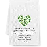 Niyorayna Irish Blessing Hand Towel Decor for Kitchen,Bathroom, Irish Gifts for Women St Patricks Day Decorations,St. Patrick's Day Hand Towel Dish Towel Tea Towels -57