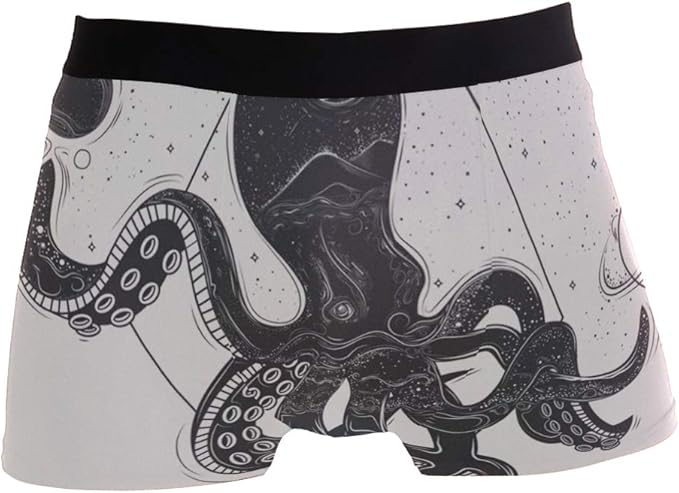 Amazon タコ かっこいい ボクサーパンツメンズ パンツ ブリーフ ショットパンツ 前閉じ メンズ下着 通気 吸汗 速乾 セクシー S Xl ブリーフ 通販