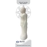 1 Piece Aura Figure Candle White Man Vela Figura Hombre Blanco 7.50
