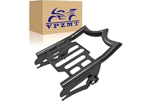 VPZMT Motorcycle Detachable Mounting Luggage Rack for Harley Touring Street Glide, Electra Glide, Road King, Road Glide 2009-