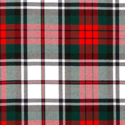 I LUV LTD 16oz Fabric Material Macduff Dress Modern Tartan Heavy Weight 1 Metre - Image 3