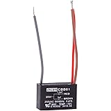 Jcm 3 Wire Ceiling Fan Capacitor 1 Uf 2 Uf 250vac 50 60 Hz Cbb61