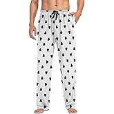 JHKKU Men's Pajama Pants Super Soft Sleep Lounge Pants Pjs Bottoms with Pockets