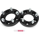 SCITOO 2Pcs 5x4.75 to 5x5 Wheel Adapters 1 inch Bore 87.1mm Studs 12x1.5 5 Lug Wheel Spacers No Hubcentric Fit for Chevrolet Corvette 1984-2019,for Cadillac XLR 2004-2009