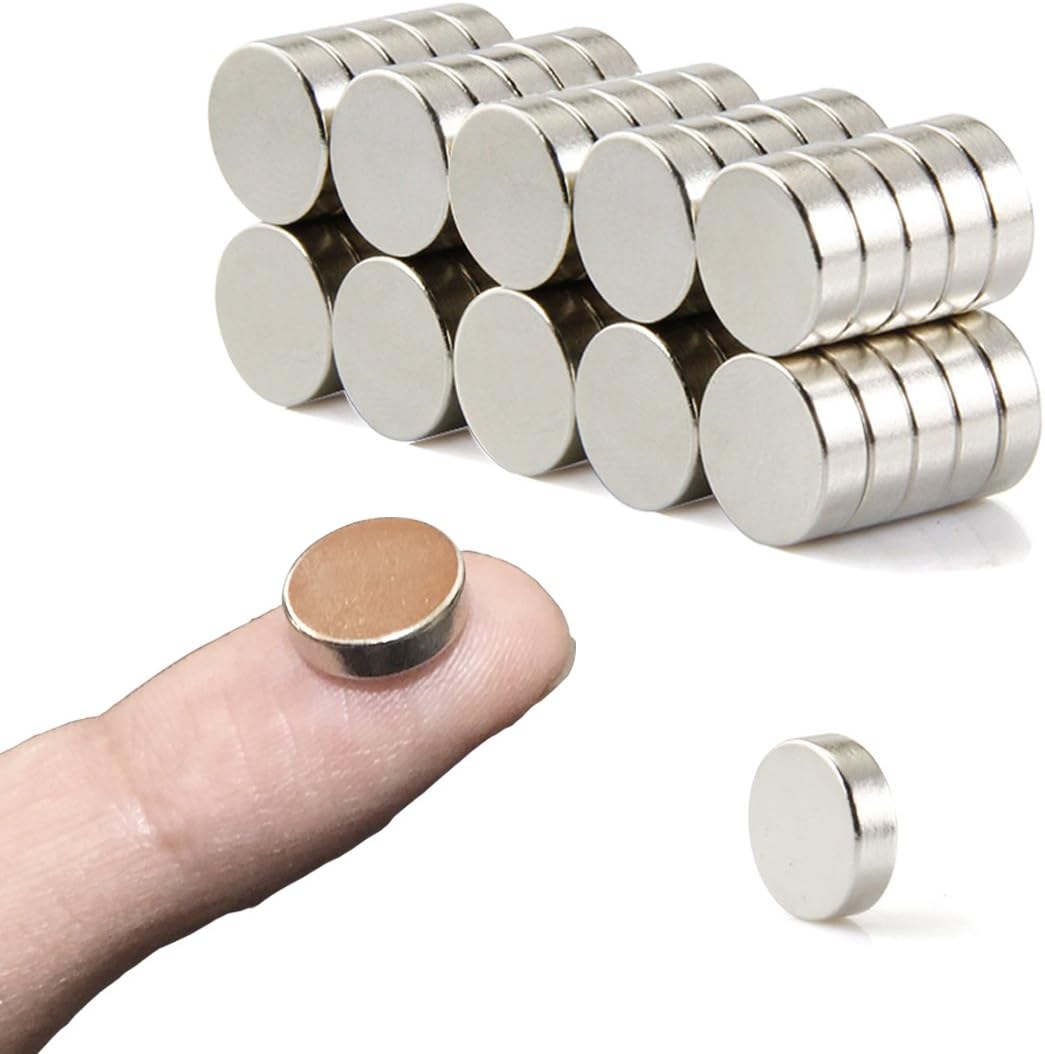 FINDMAG 50Pcs Magnets Push Pins, Fridge office Magnets, Dry Erase Board Magnetic pins, Whiteboard Magnets, Refrigerator Magnets-8x3mm: Kitchen & Dining