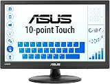 ASUS VT168HR 15.6" Touch Monitor 1366x768 10-Point HDMI Flicker Free Eye Care view 1
