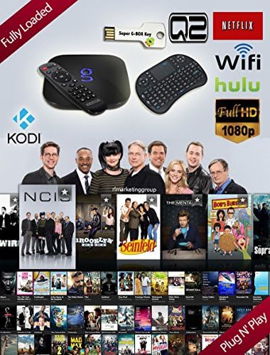 Matricom GBox Q2 Plug N' Play NEWEST Octo Core w/ Zen QWERTY Remote &amp; Android Q Key