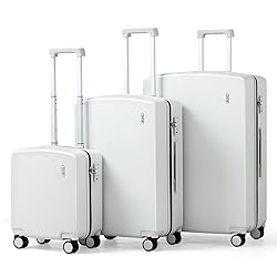 Hanke Hard Shell Luggage Sets 3 Pieces, 16/24/28